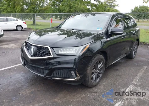2020 Acura Mdx Technology A-Spec Packages z USA, uszkodzony, nr VIN 5J8YD4H08LL027437